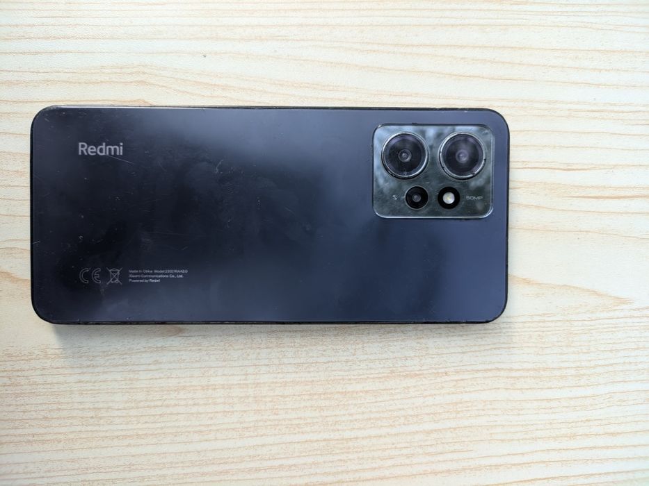 Redmi Note 12 (4/128 ГБ) Графит — 35 000 ₸