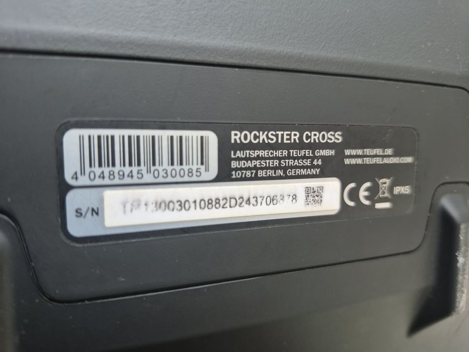 Boxa portabila premium Teufel Rockster Cross