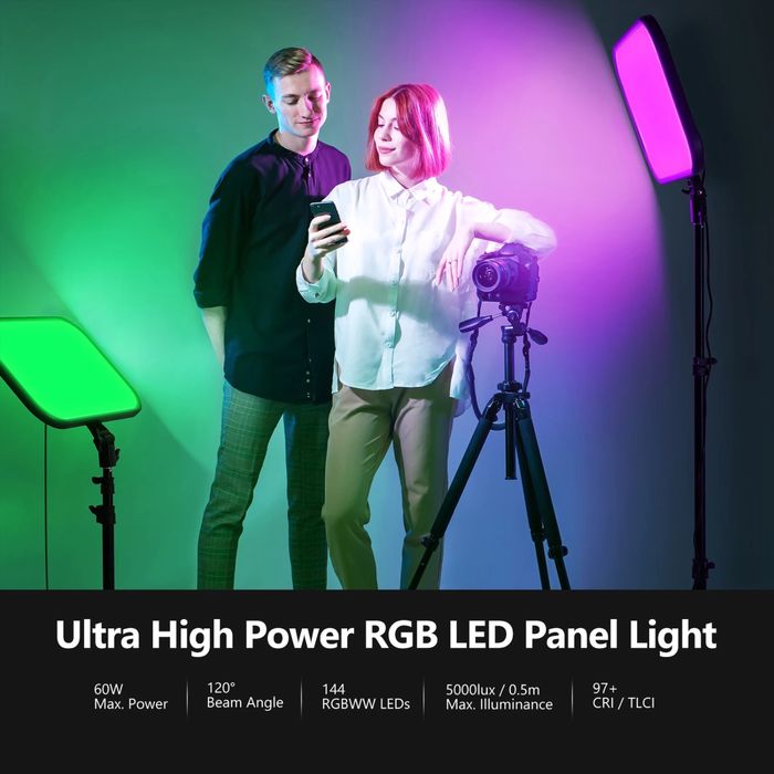 Проф. RGB. Диодно осветление. Видео. Фото. Софтбокс. Камера
