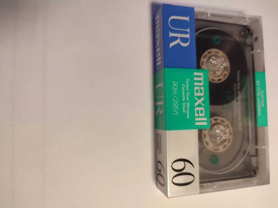 НОВЫЕ аудио кассеты /оригинал/  MAXELL UR -60 original. IEC