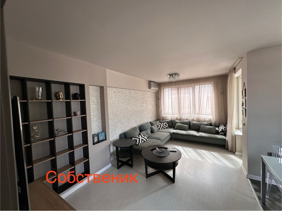 Дава се под наем Тристаен апартамент в Варна, Погреби - 86 кв.м за 598.23 € - Снимка #1