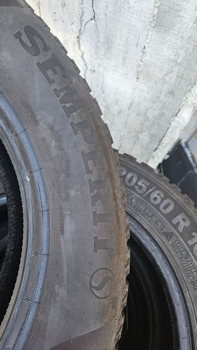 4бр гуми 205 60 16 дот 21 семперит