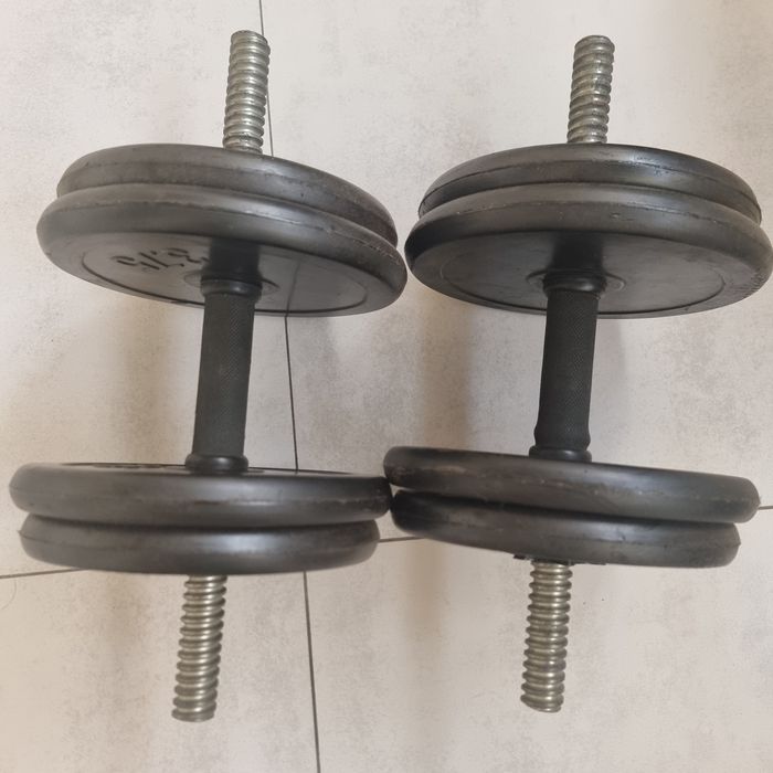 Set gantere reglabile 38 kg