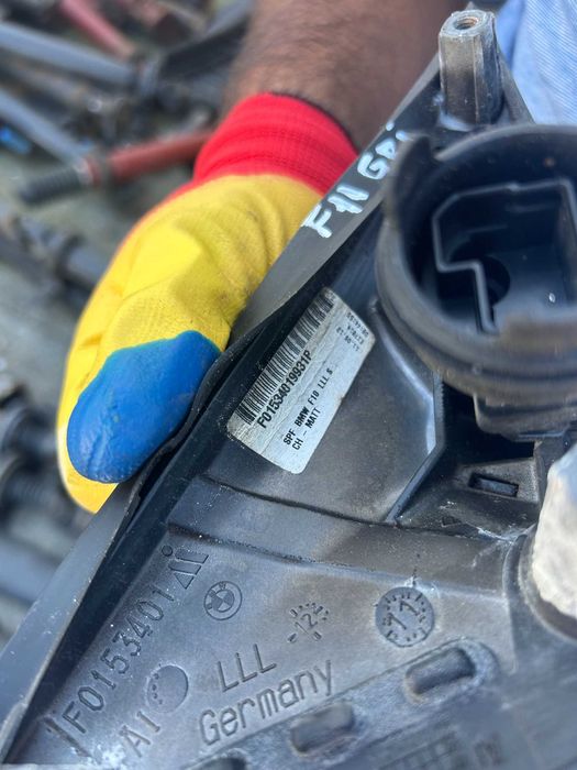 Oglinda stanga cu rabatare electrica BMW Seria 5 F10 F11 volan stanga cod F01534019931P, oglinda stanga BMW F10 F11