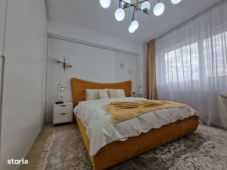 Sabrosso (IC Bratianu)- 3 camere mobilat-utilat modern-800euro/luna