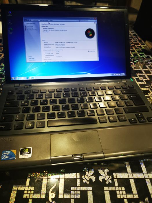 Sony vaio vpcz1  i7  ssd256 baterie buna