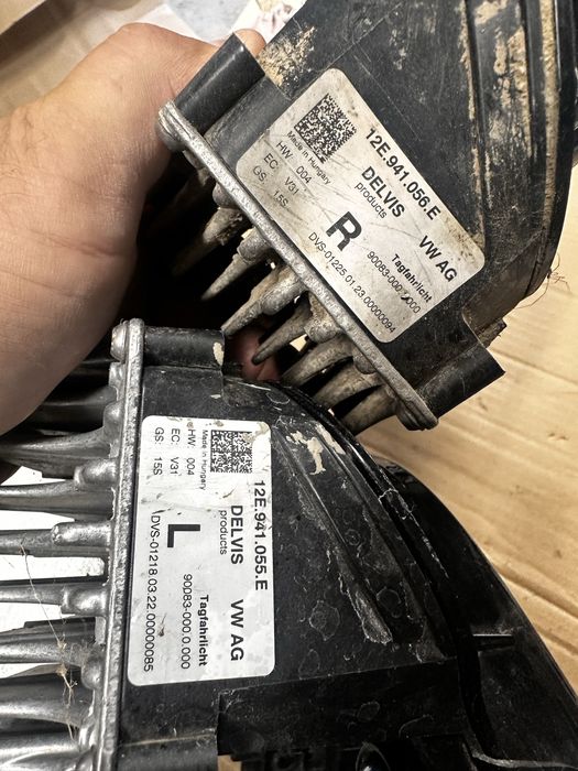 Proiectoare.lumină de zi vw up.cod:12e941055.e.