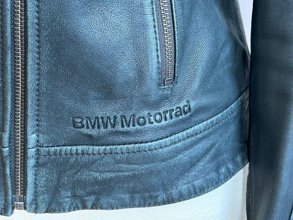BMW Motorrad черно кожено дамско яке