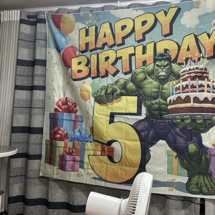 Баннер халк на 5 лет