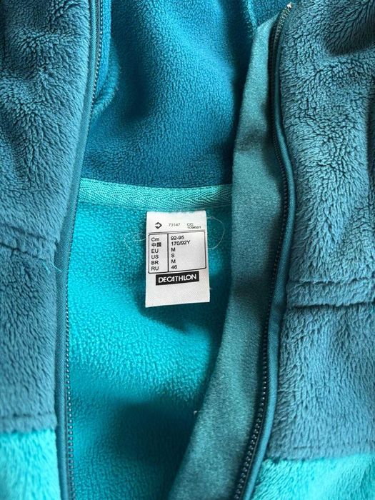 Jacheta Fleece Turcoaz dama, M