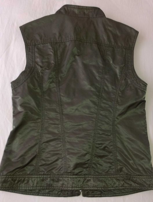 Дамски зелен елек  TAIFUN – M, Дънков елек - М - 2 бр.