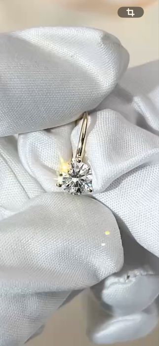 Серьги с бриллиантами 2,06 карата в золоте 585