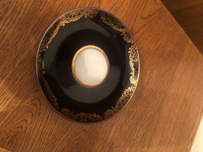 Кобальтовый чайный набор