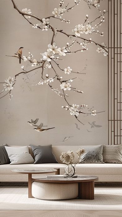 Поклейка обоев тканевые