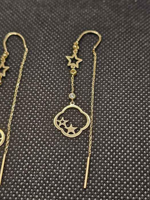 Cercei aur 14K 2.22g (50370 AG 11 Piata Nicolina) 2 ani garantie!