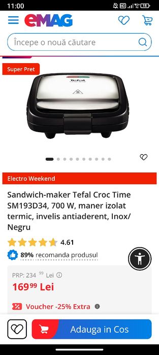 Tefal Sandwich maker NOU