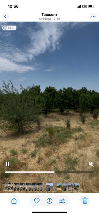 Продается земля 500m от ТашМоре 1,2 Гектара с садом