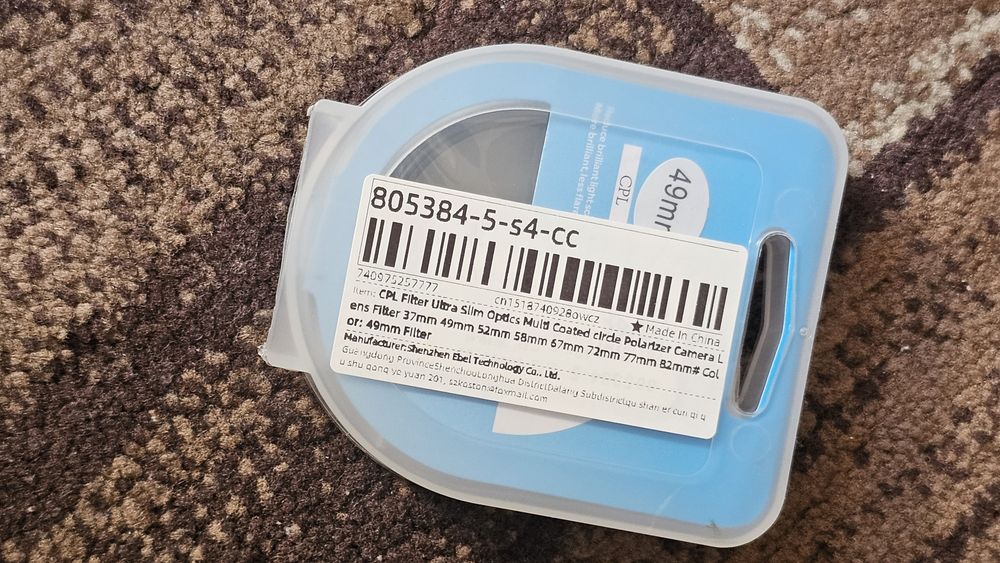 Filtru CPL 49 milimetri