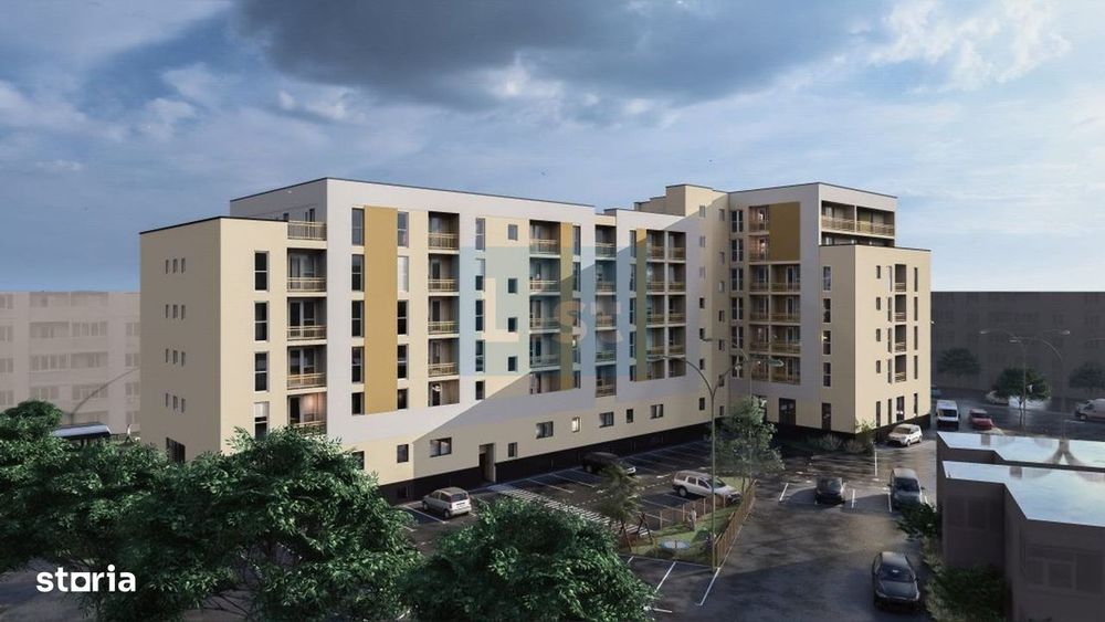 Apartament 2 camere, 48.33mpc, etaj 5, lift, Comision 0%