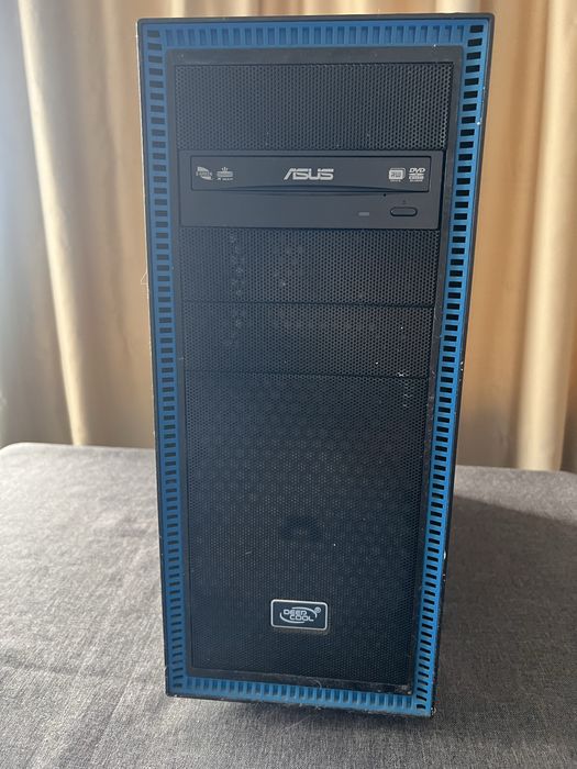 Геймърски компютър Intel i5-7500 + RX 480 4GB + 3x DDR4 RAM (вкл. Kingston Fury) + бърз NVMe SSD – работи отлично!