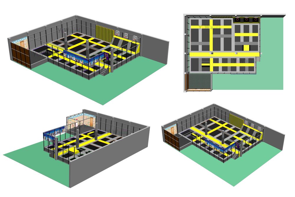 Loc de joaca / Parc de trambuline