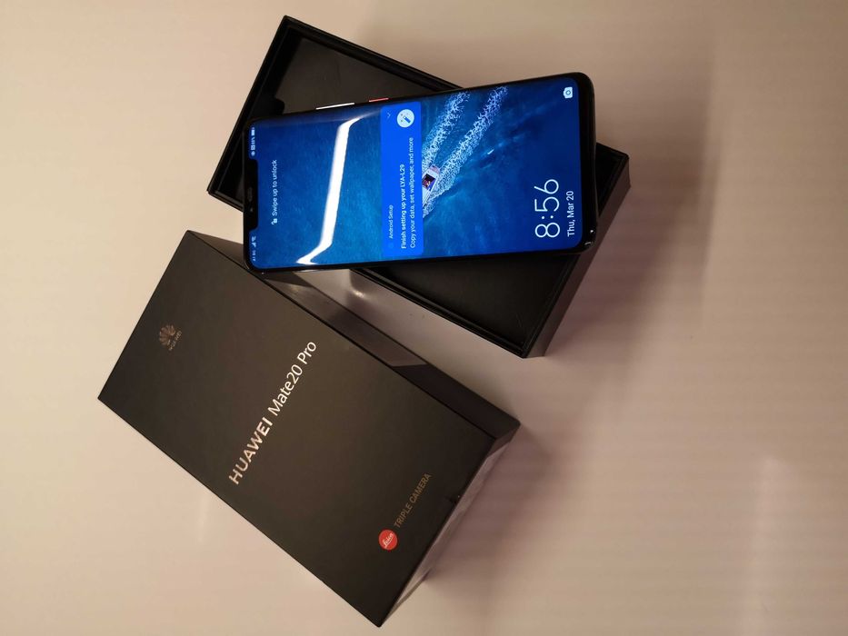 Huawei Mate 20 Pro - Като нов! Пълен комплект!