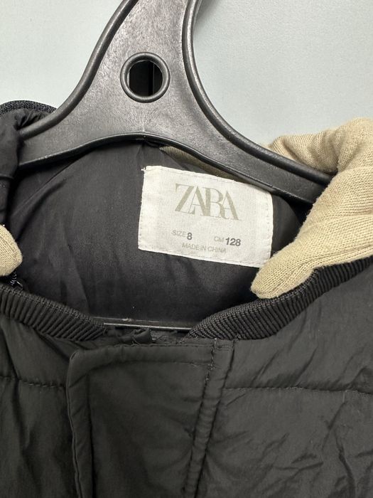 Джинсовая куртка на подкладе ZARA