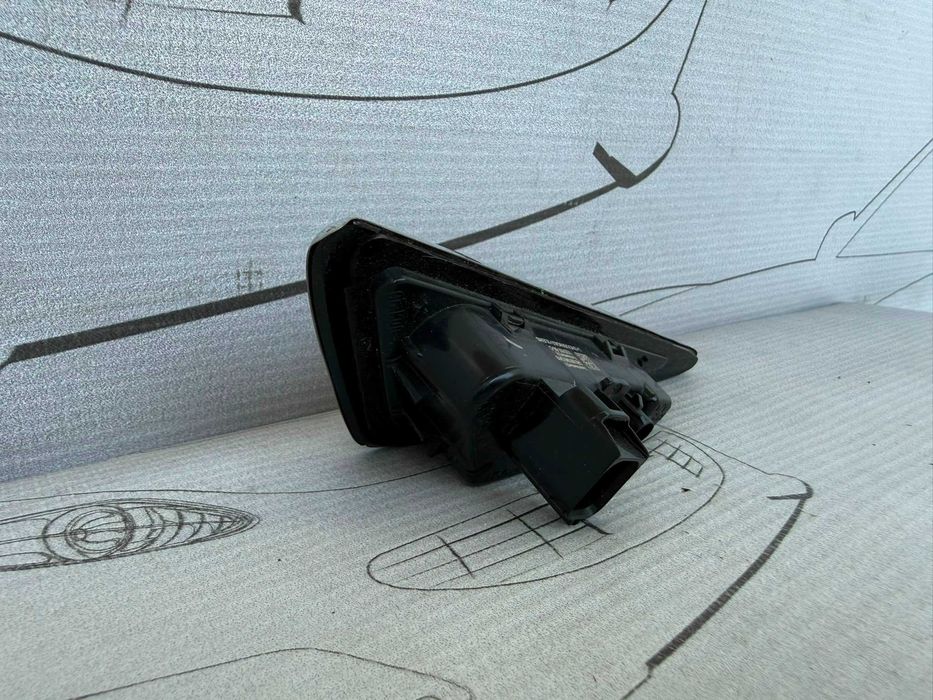 Cameră / Semnalizator Aripă Față Dreapta Cromat Tesla Model X 2015-2021 Cod OEM 1125107-00-C (5D2)