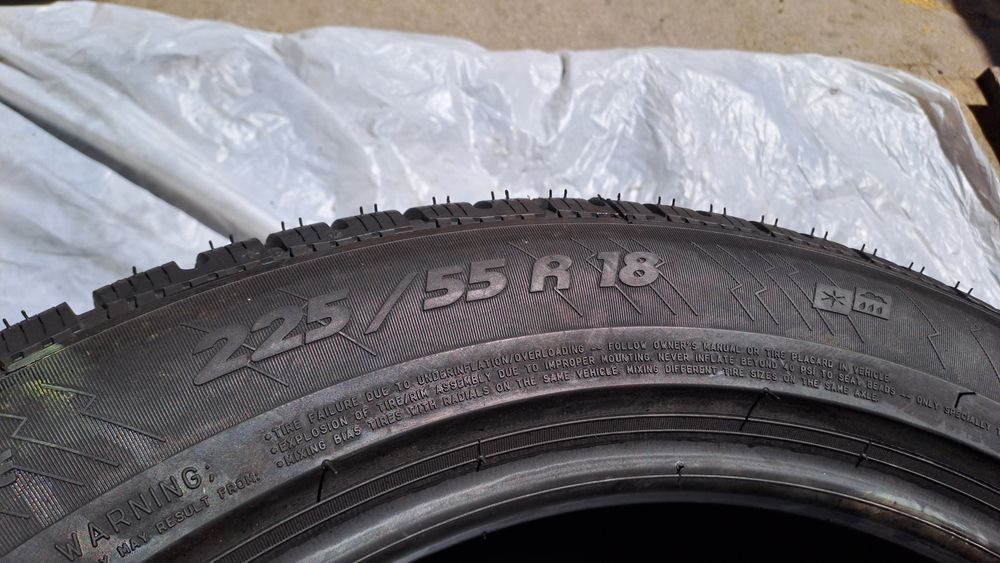 1бр. Нова 225/55/18 Michelin Pilot Alpin