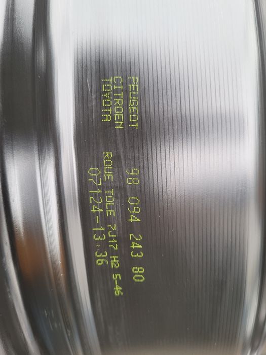 Jante otel R17 Peugeot Expert Citroen Spcetourer,Toyota Proace Opel