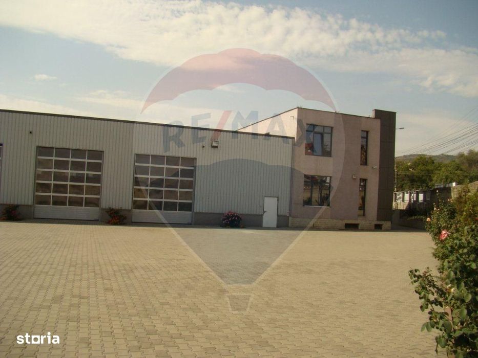 Locatie unica, hala cu zona administrativa, curte generoasa 4000mp