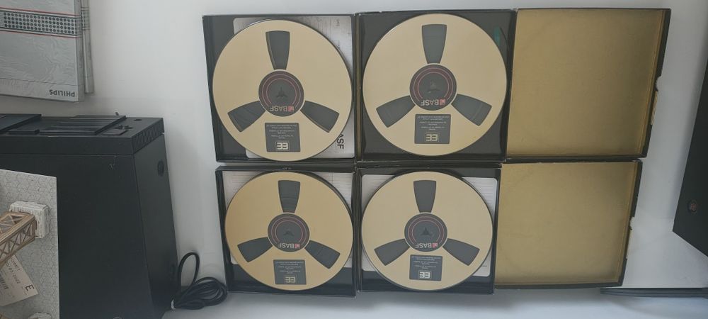 Philips / Basf / Role / Benzi / Magnetofon / 18 cm
