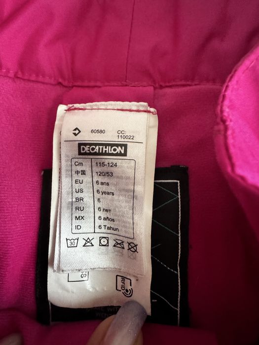 Costum ski iarna fete 6 ani Decathlon