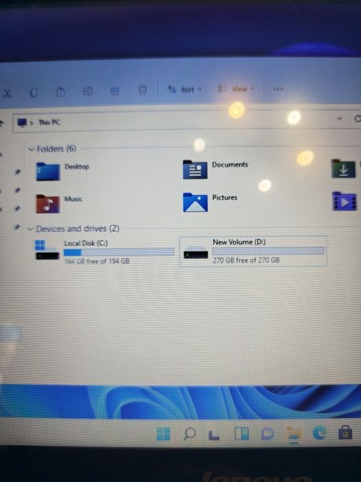 Lenovo IdeeaPad s210 touch, 4GB ram, 500 GB hdd, windows 11 pro