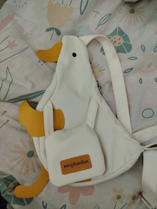 Сумка утка  , вместительная