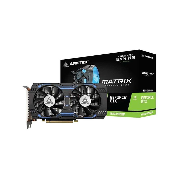 ; Видеокарта ARKTEK GTX1660Super 6GB GDDR6