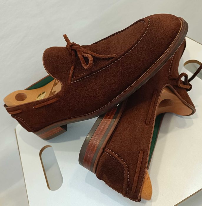 Pantofi loafer tassel 45 premium Massimo Dutti NOI piele naturala