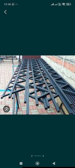 Антресоль этаж сварка