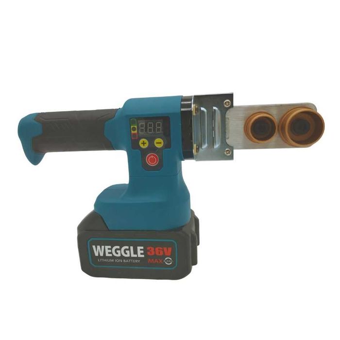 Акумулаторна лепачка за ППР тръби с 5 накрайника Ф20 до  Ф50мм