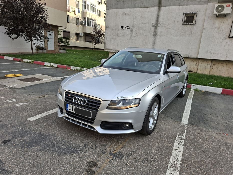 audi A4 B8, an fabricație 2011, motor 2.0 TDI CAGA, 143 CP, diesel, cu transmisie automată. Mașina este personală și se află în proprietatea mea