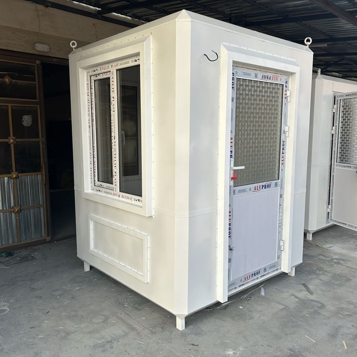 Охранная будка металличиский и порошковая краска