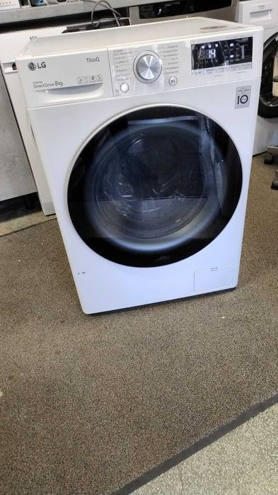 *ПРОМО* Комплект Пералня и Сушилня с термопомпа LG-ЛГ 8 кг Инвертор