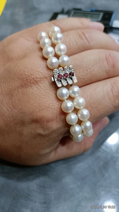 Vind brățară din aur 14kt cu perle Akoya