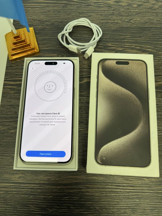 iPhone 15 Pro Max 256GB.85%.В Идеале! 10/10. Есим.