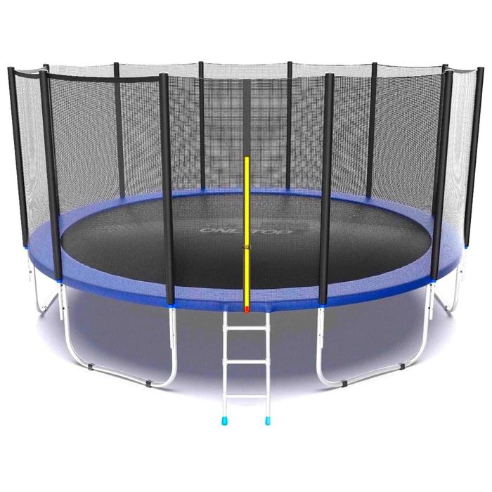 Батут диаметр 366см с лестницей.