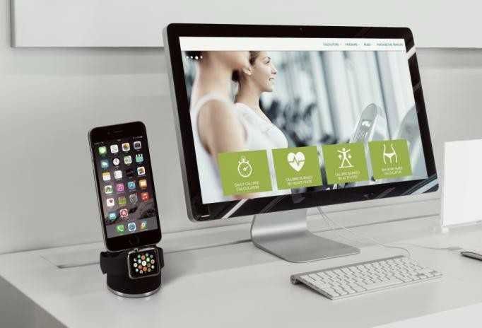 Подставка для Apple Watch и iPhone.