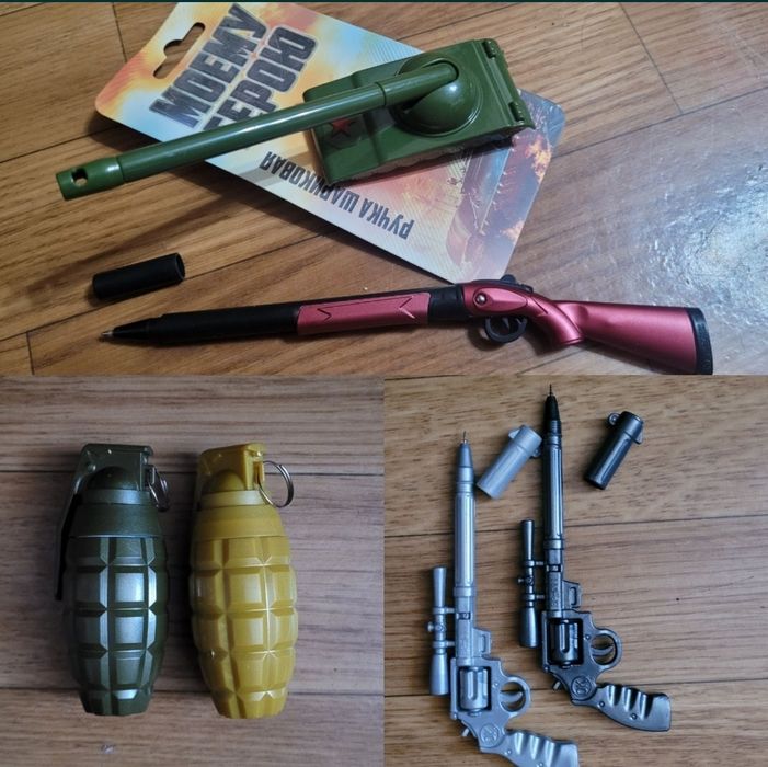 Ручки шариковые для мальчика