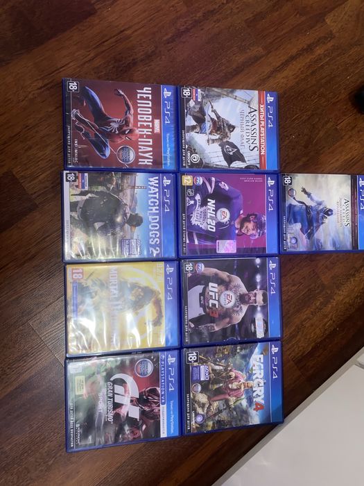 Продам  игры на пс4