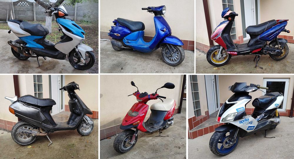 Piese dezmembrari scutere Aprilia Gilera Piaggio Yamaha Kymco Malaguti