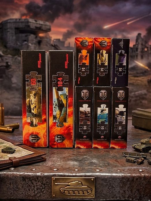 World of Tanks. Пазлы Коллекционные от Wargaming.
